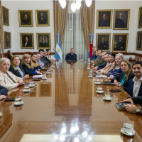 Frigerio trat con legisladores la situacin de Entre Ros y las expectativas