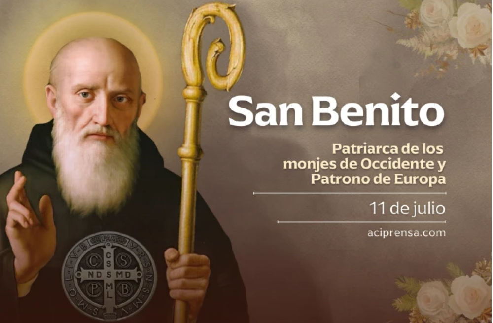 Hoy celebramos a San Benito Abad, quien contribuy decisivamente a la formacin de Europa