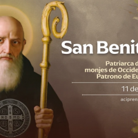 Hoy celebramos a San Benito Abad, quien contribuy decisivamente a la formacin de Europa