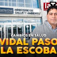 Cambios en el sistema de Salud de Santa Cruz: Vidal pas la escoba