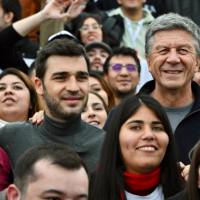Torres encabez un encuentro con jvenes de Despierta Chubut