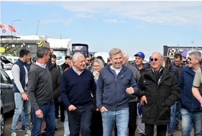 Frigerio visit el Autdromo de Concepcin del Uruguay durante la 8 fecha del Turismo Carretera