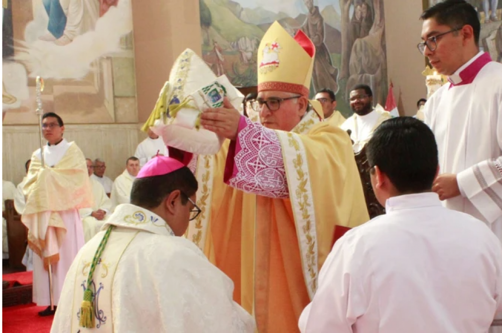 Primer obispo nombrado por Len XIV recibe la consagracin episcopal en Per
