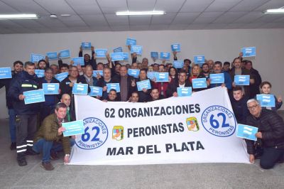 Ms de 45 gremios de la CGT y las 62 Organizaciones Peronistas afirmaron: Fuerza Patria es la fuerza de los trabajadores y trabajadoras