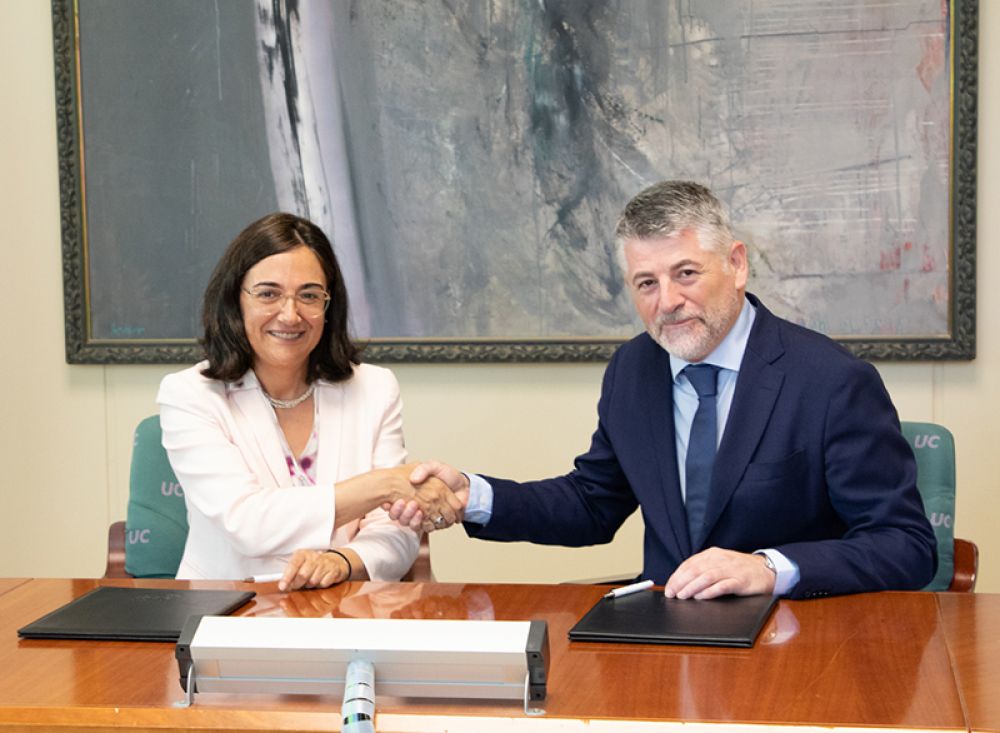 Firmado el convenio para la creaci�n de la C�tedra URBASER de Tecnolog�as de Tratamiento de Residuos de la Universidad de Cantabria