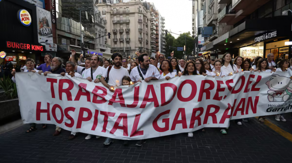 Trabajadores de la salud marchan en todo el pas y el Garrahan ser el epicentro