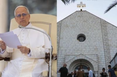 Len XIV exige un alto el fuego tras el ataque mortal a parroquia catlica en Gaza