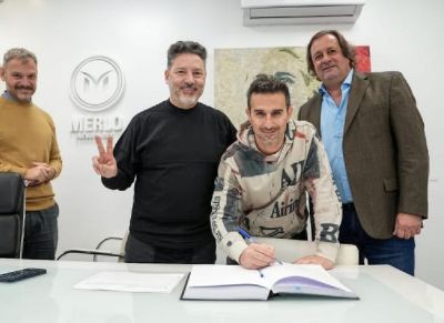 Lucas Scarcella, el elegido de Gustavo Menndez para encabezar la boleta de Fuerza Patria en Merlo