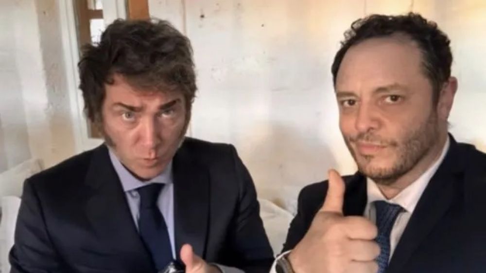 Renunci Demian Reidel, el jefe de asesores de Javier Milei