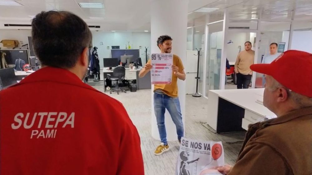 Trabajadores del PAMI denuncian una brutal p�rdida salarial y exigen paritarias urgentes