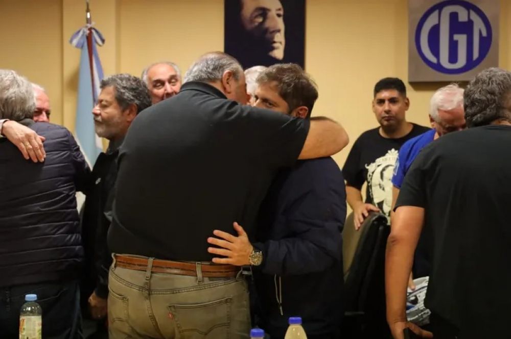 Sin lugar en las listas bonaerenses, la CGT apuesta a octubre de la mano de Axel Kicillof