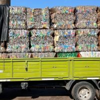 En Alcira Gigena vendieron para reciclaje casi 10 mil kilos de botellas plsticas