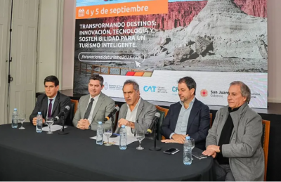 Orrego present un evento clave para el futuro del turismo argentino, que tendr sede en San Juan: vendr Scioli?