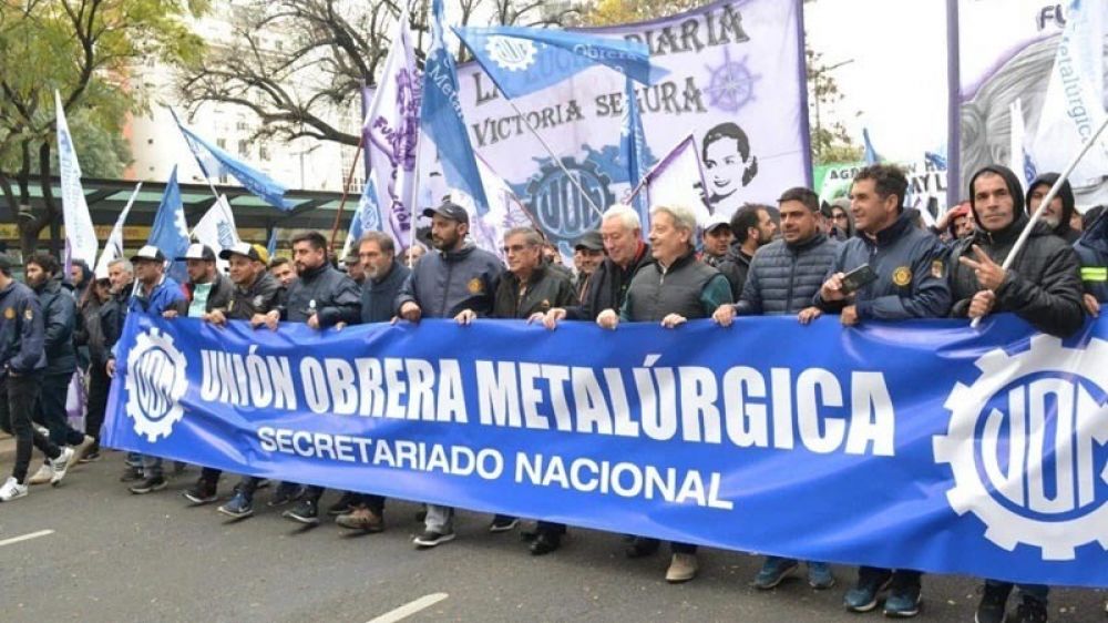 La UOM rompi el molde de la CGT y moviliz a la Secretara de Trabajo contra el cepo al salario