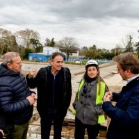 Katopodis recorri obras de infraestructura en Lujn