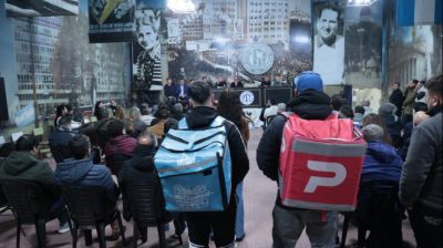 La CGT se acerca a trabajadores de delivery para impulsar sus derechos laborales