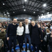 Hurlingham: Ante ms de 5 mil vecinos, Kirchner, Selci y Moreno respaldaron la candidatura de Florencia Lampreabe como concejal de Fuerza Patria