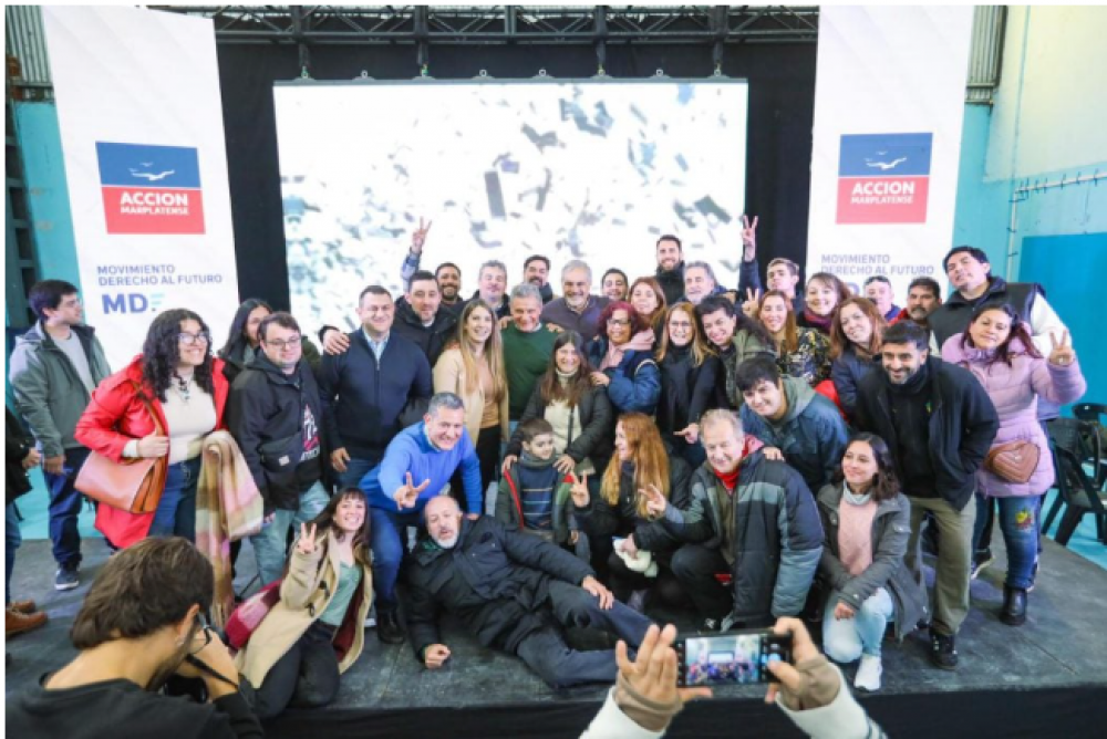 Accin Marplatense present sus candidatos en el Club Unin