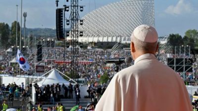 El Papa: Estoy cerca de los jvenes de Gaza y Ucrania. Los ver en Sel