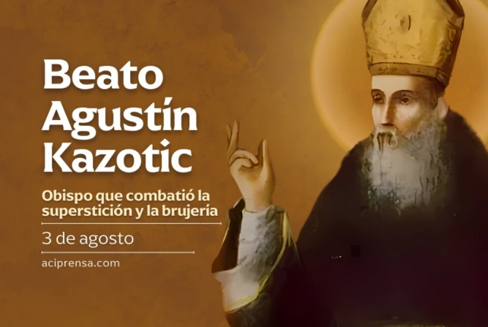 Hoy recordamos al Beato Agustn Kazotic, obispo que combati la supersticin y la brujera