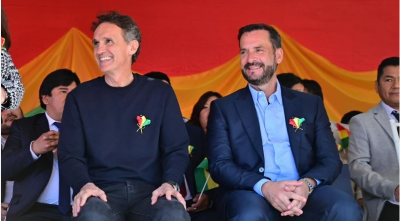Escobar celebr el Bicentenario de la independencia del Estado Plurinacional de Bolivia