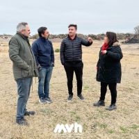 Villa Huidobro: Avanza la construccin de la planta de tratamiento de residuos slidos