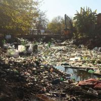 Recuperacin del Arroyo Pinazo: el Municipio retir 110 mil kilos de basura
