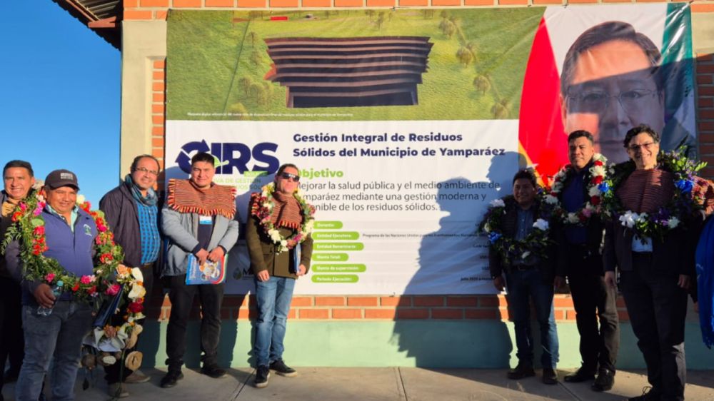 Bolivia lanza proyecto para transformar la gestin de residuos con inclusin, digitalizacin y enfoque en economa circular