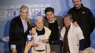 En modo campaa, Kicillof advirti que 