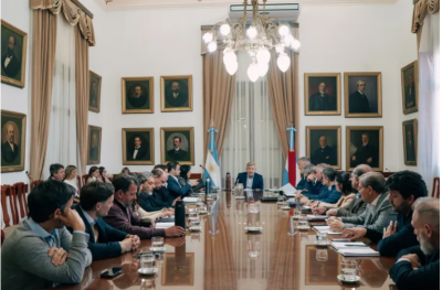 Rogelio Frigerio y su gabinete analizaron el avance de la obra pblica