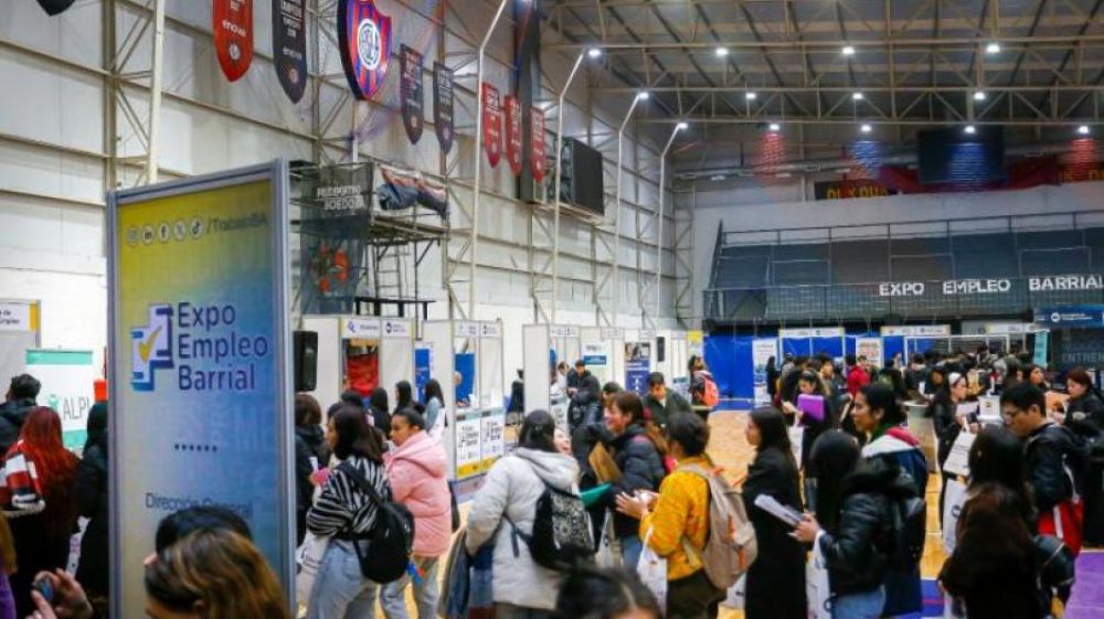 Expo Empleo Barrial: Cmo postularse a los 450 puestos laborales que se ofrecen en Chacarita