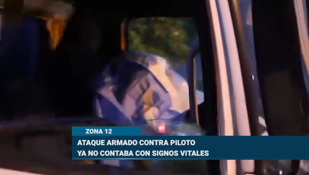 Guatemala: Fallece piloto de cami�n repartidor de aguas gaseosas