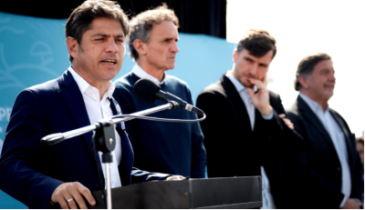 Con Katopodis y Ghi, Kicillof inaugur un edificio escolar en Morn y conden el plan insensible de Milei
