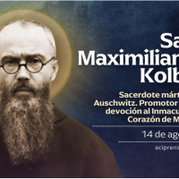 Hoy recordamos a San Maximiliano Kolbe, mrtir de la vida, vctima de la ideologa