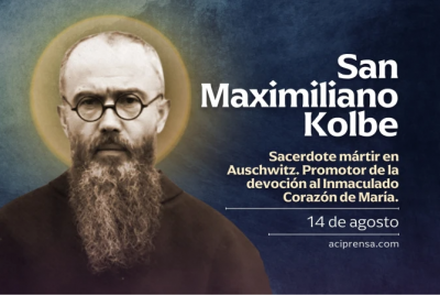 Hoy recordamos a San Maximiliano Kolbe, mrtir de la vida, vctima de la ideologa