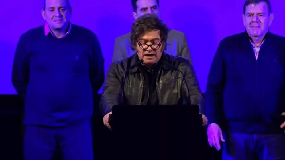 Milei lanz la campaa bonaerense con la apropiacin de las consignas de los derechos humanos y crticas a Kicillof