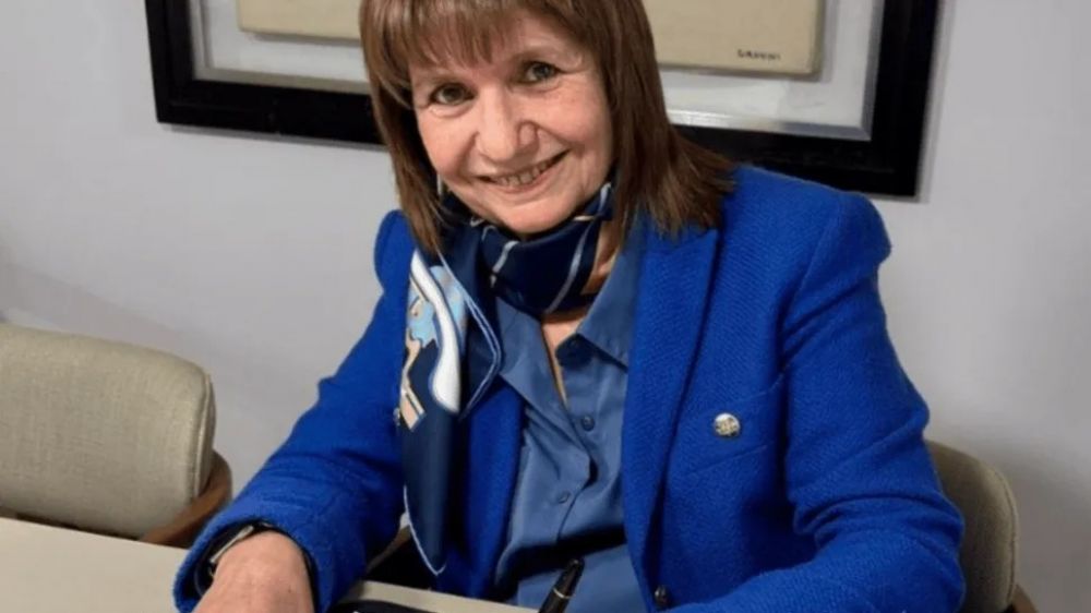Patricia Bullrich confirm su candidatura a senadora nacional por La Libertad Avanza