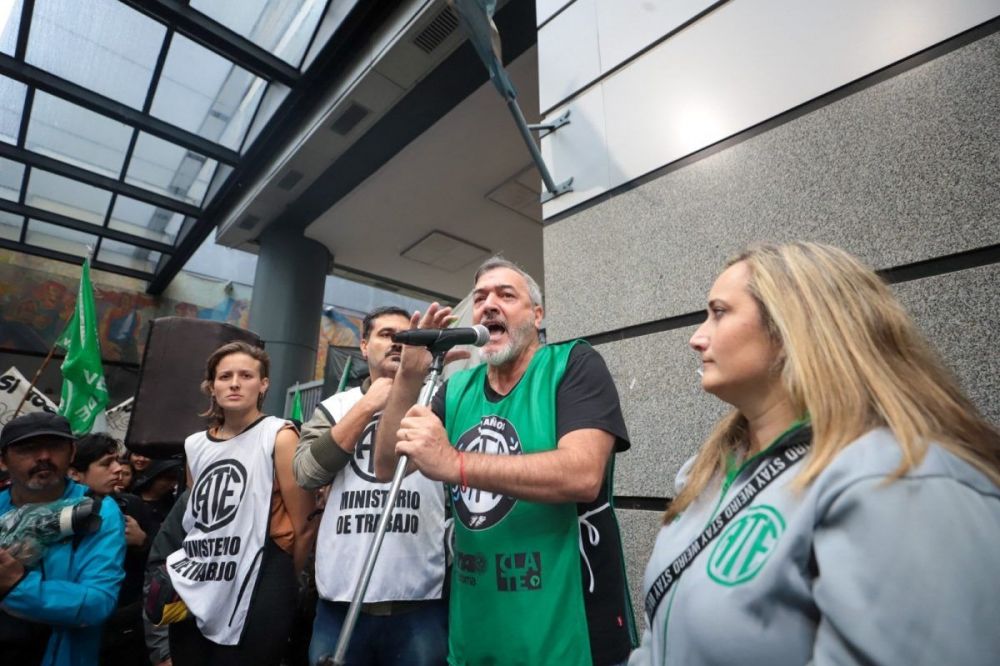 ATE denunci una sospechosa mudanza de la Secretara de Trabajo y acus el Gobierno de beneficiar a las empresas para que tengan impunidad a la hora de incumplir todas las leyes laborales