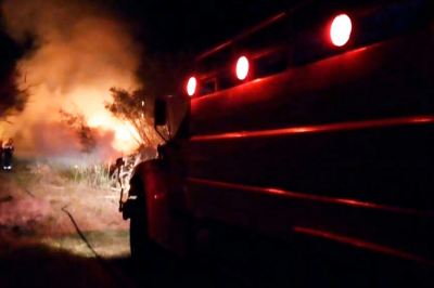 Un hombre muri en un incendio en planta de tratamiento de residuos en Diamante