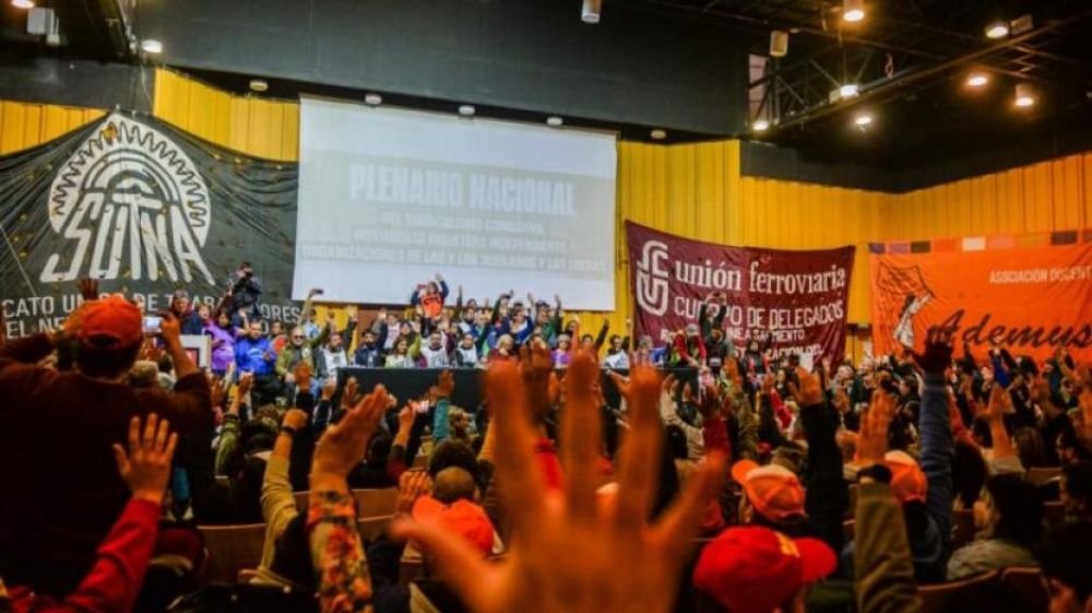 Encuentro de la izquierda: ms de 1.000 delegados participaron en el Plenario Nacional del sindicalismo combativo