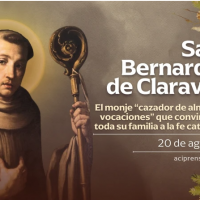 Hoy celebramos a San Bernardo de Claraval, el santo que convirti a toda su familia