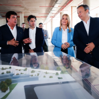 Kicillof y Magario volvieron con la campaa por la Tercera: recorridas junto a Espinoza y Cascallares