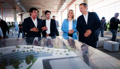 Kicillof y Magario volvieron con la campaa por la Tercera: recorridas junto a Espinoza y Cascallares