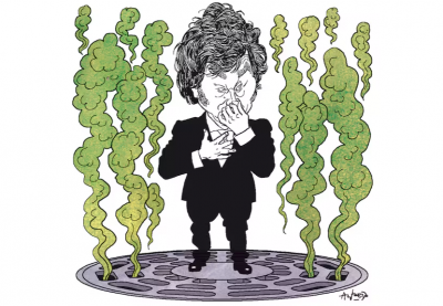 Subsuelos de poltica y negocios, en la cima