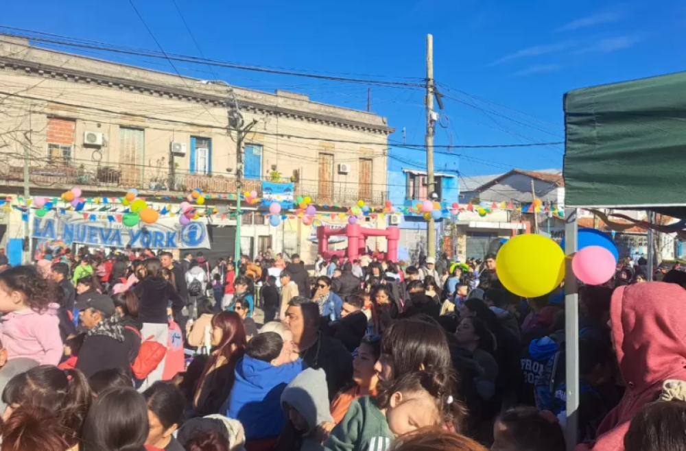 A cargo de las 62 Organizaciones Peronistas, celebracin del Da del Nio en la Nueva York