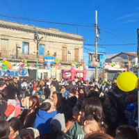 A cargo de las 62 Organizaciones Peronistas, celebracin del Da del Nio en la Nueva York