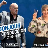 La Lista Azul y Blanca de UTEDyC Mar del Plata anunci la candidatura de Yanina Jatum y el apoyo a Carlos Bonjour para el periodo 2025-2029