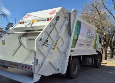 Capilla del Monte suma un nuevo compactador y refuerza el plan GIRSU