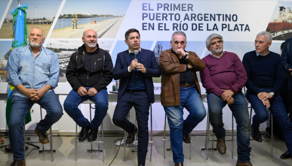 Con la presencia de Axel Kicillof, se realiz el primer Encuentro Multisectorial sobre Marina Mercante, Industria Naval y Vas Navegables