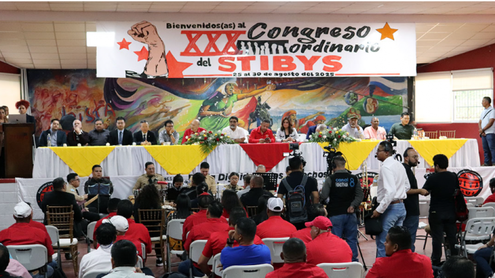Honduras: Inaugurado XXX Congreso Ordinario del STIBYS